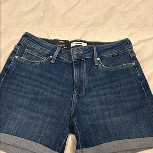 Mavi Dark Blue Denim Shorts